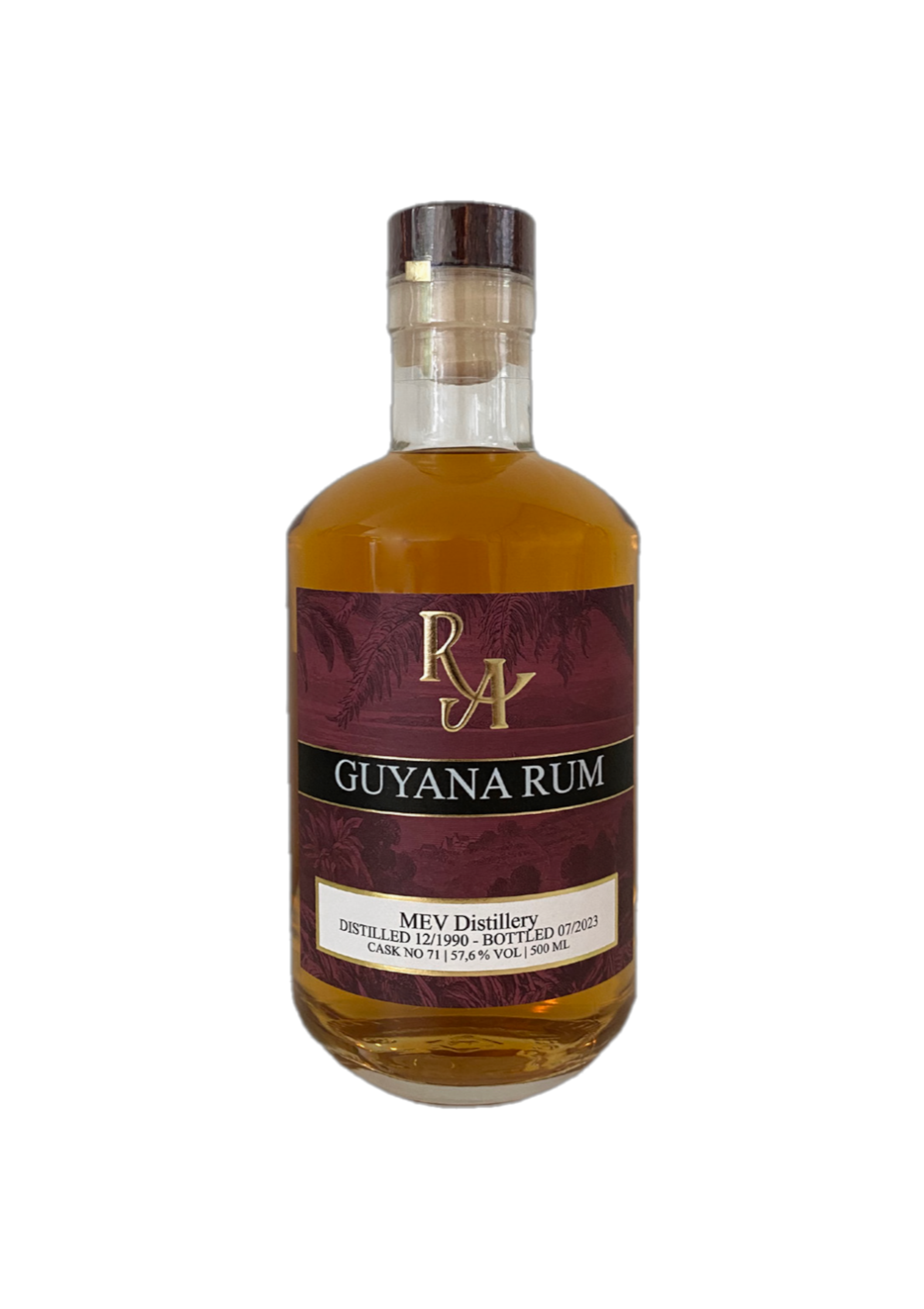 Rum Artesanal Guyana MEV 1990 32Y 57.6%