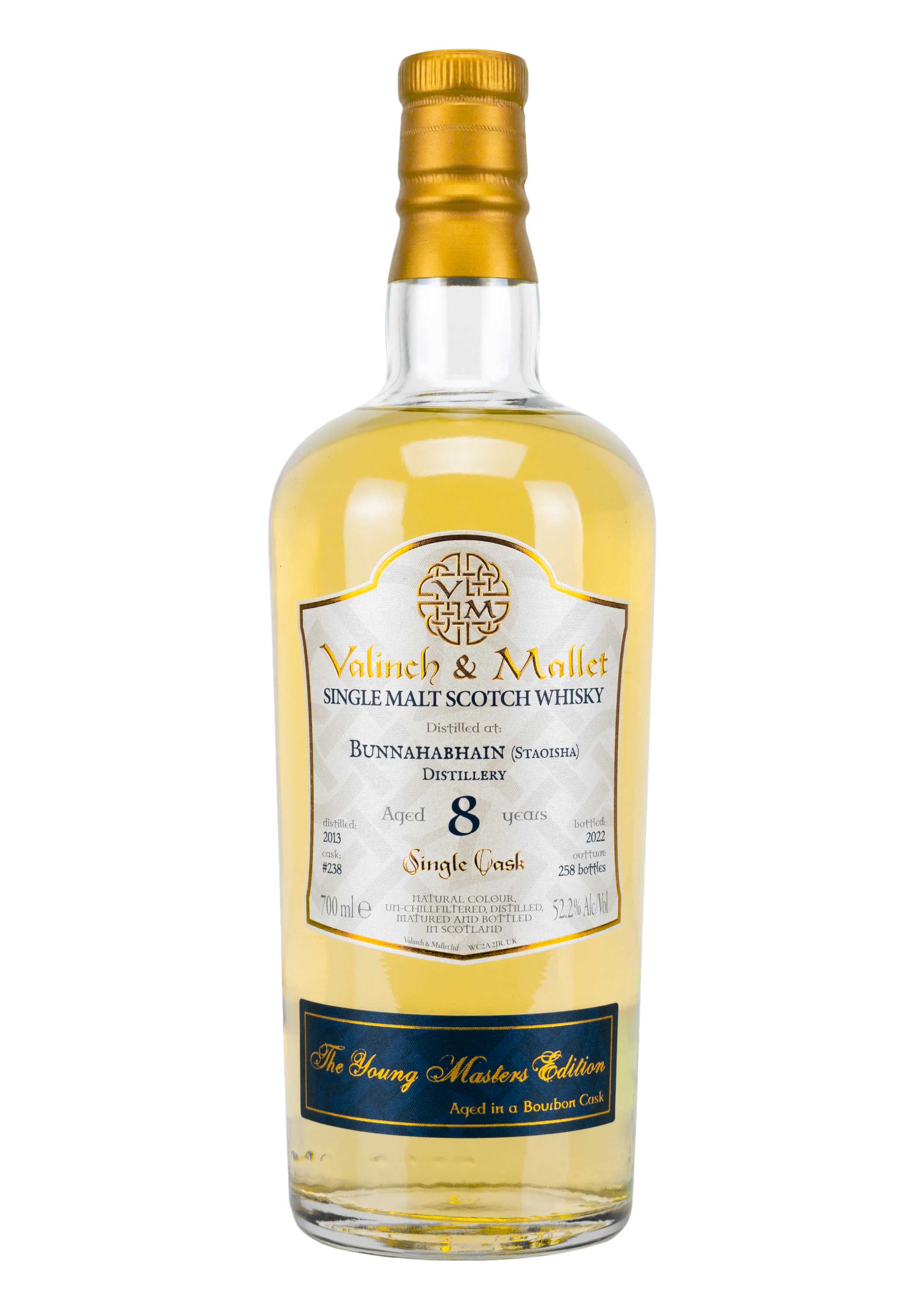 Valinch & Mallet Bunnahabhain Staoisha 2013 8Y 52.1%