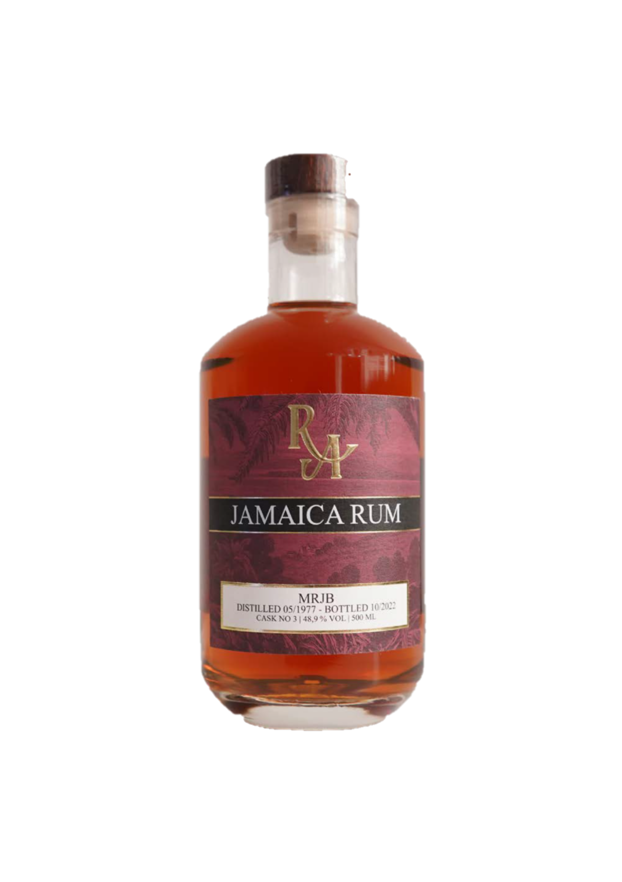 Rum Artesanal Jamaica MRJB 1977 45Y 48.9%