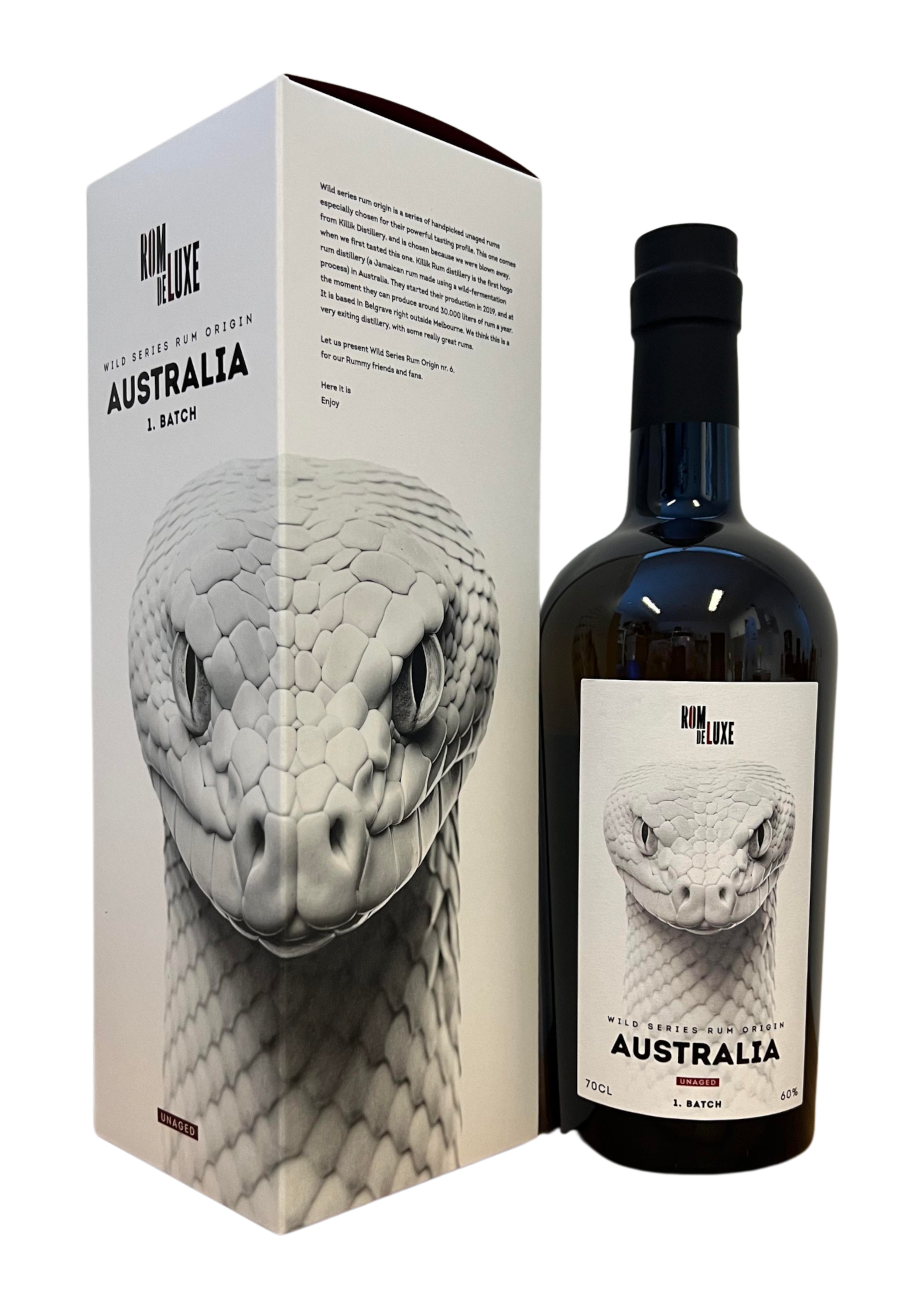 Rom de Luxe Wild Series Origin No.6 Australia 60% Blanc